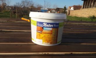 Farbanje lamperije, boja palisander, proizvođač EkoLak